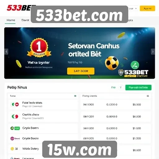 Como funciona o sistema de bônus em 533bet.com